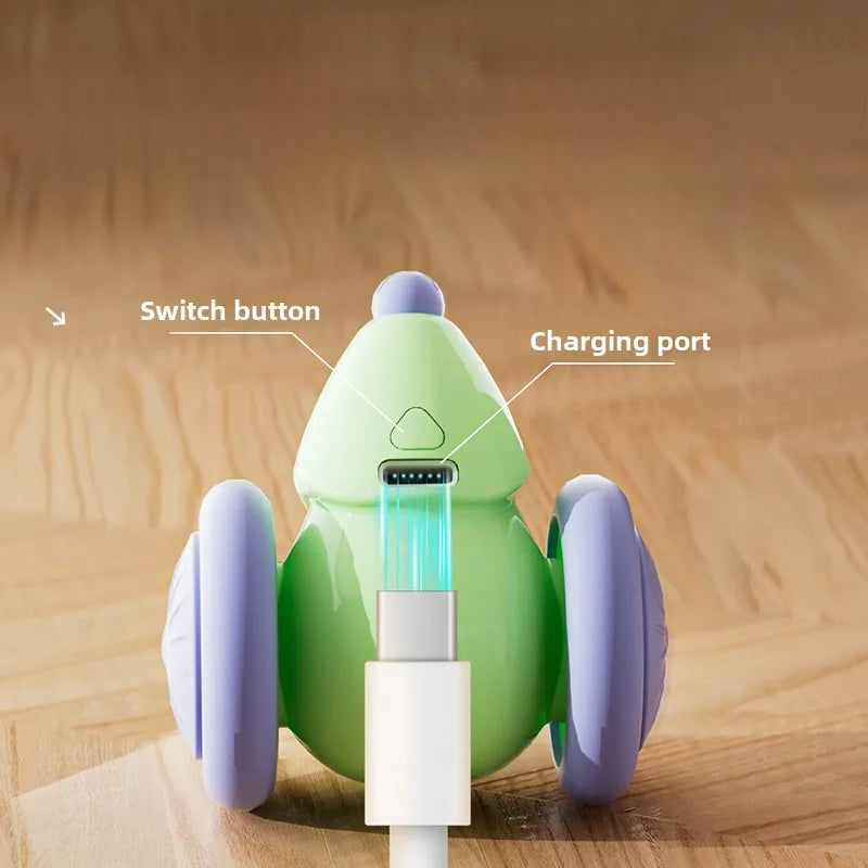 Interactive Electric Mouse Cat Toy – Rechargeable Smart Teaser Car
