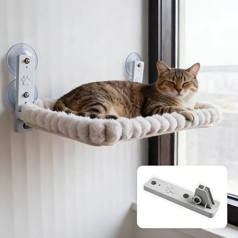 Cat Window Hammock with Strong Suction Cups