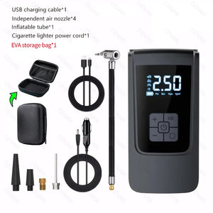 Portable Wireless Tire Inflator – Digital Air Compressor
