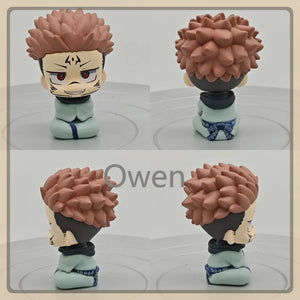 Jujutsu Kaisen Gojo Sukuna Fushiguro PVC Anime Figures – Q Version Collectible Toys