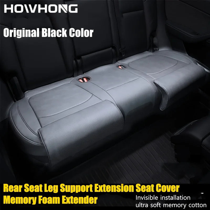 Tesla Model 3/Y Rear Seat Leg Support Cushion – Memory Foam Extender