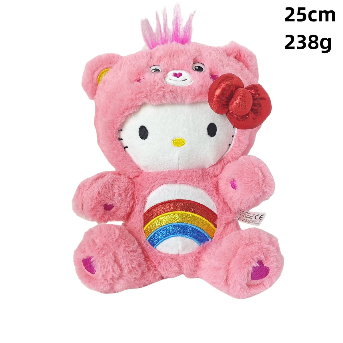 30cm Care Bears Rainbow Plush Toy – Cute Kawaii Stuffed Bear Gift