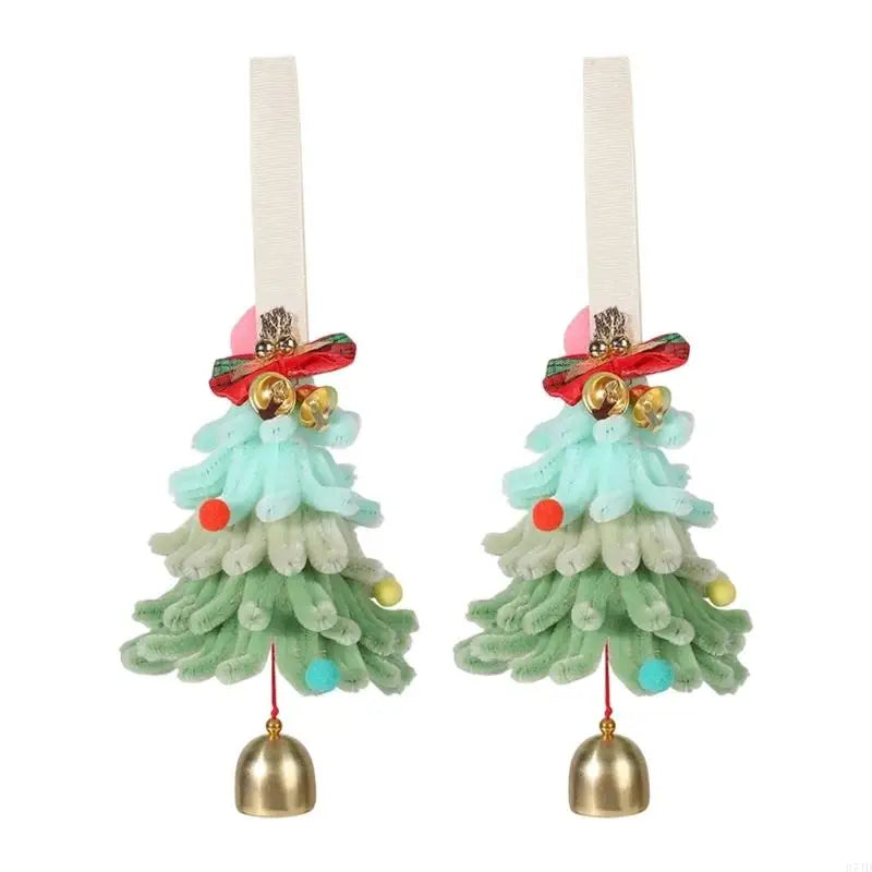 Handmade Christmas Tree Ornament with Ribbon