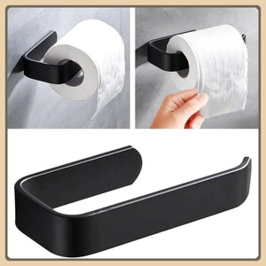Multifunctional Bathroom Towel Rack – Wall-Mounted Storage Shelf