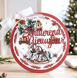 Christmas Tree Cutting Dies – DIY Scrapbook & Card Decor
