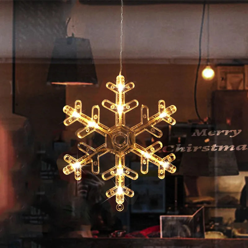 Christmas LED Hanging Lights & Window Decorations