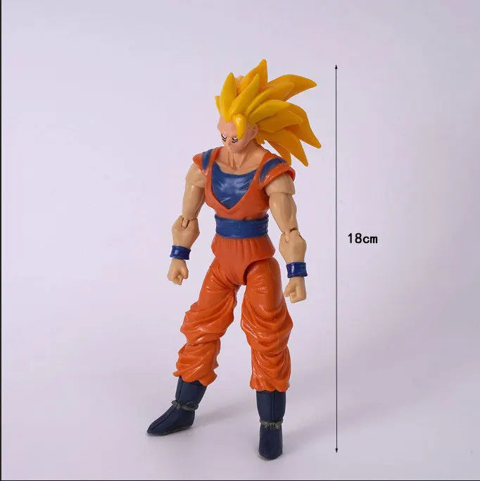 Dragon Ball Z Action Figures Set – Goku, Gohan, Vegeta & Frieza