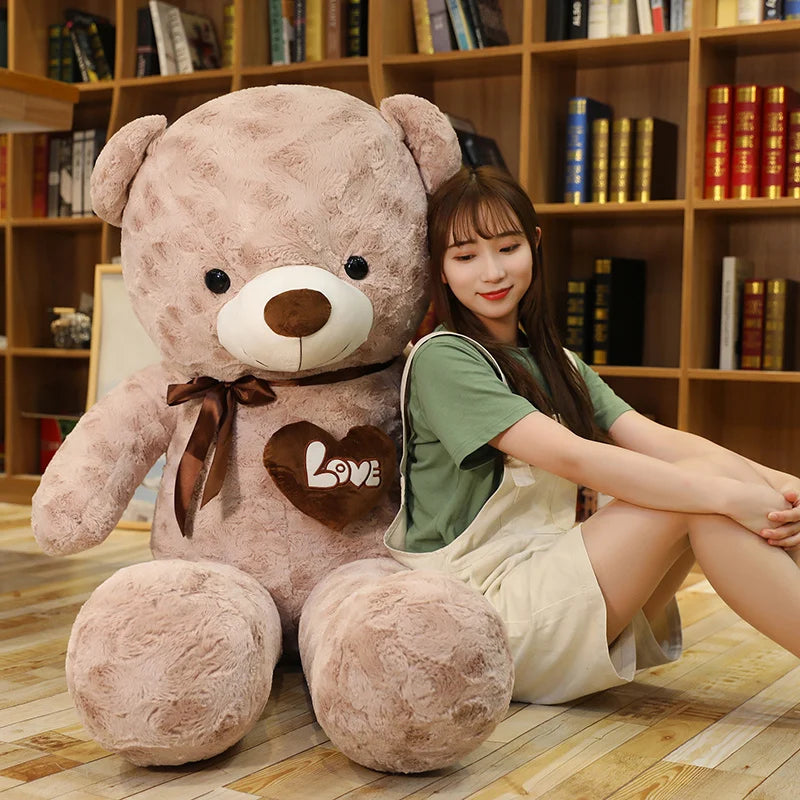 Cute Teddy Bear Plush Toy – Soft Stuffed Animal Gift for Kids & Loved Ones