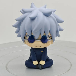 Jujutsu Kaisen Gojo Sukuna Fushiguro PVC Anime Figures – Q Version Collectible Toys