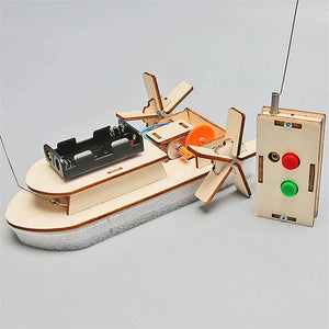 DIY STEM Science Kits for Kids – 3D Wooden Car & Boat Puzzle Toys