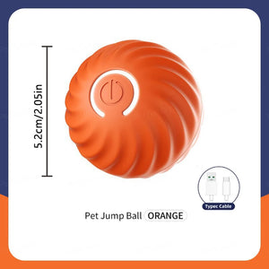 SEO Title: Interactive Smart Pet Ball Toy – USB Rechargeable Moving Ball for Dogs & Cats