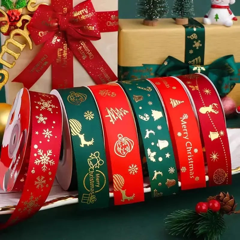 20M Christmas Ribbon for DIY Crafts & Gifts