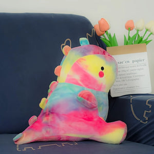 Colorful Dinosaur Plush Toy – Cute Soft Squishy Dino Doll