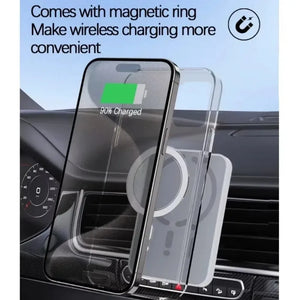 MagSafe Car Phone Holder with Wireless Charger – Magnetic Air Vent Mount