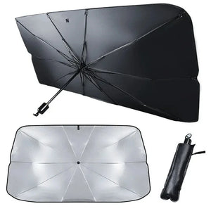Retractable Car Windshield Sunshade – UV & Heat Protection