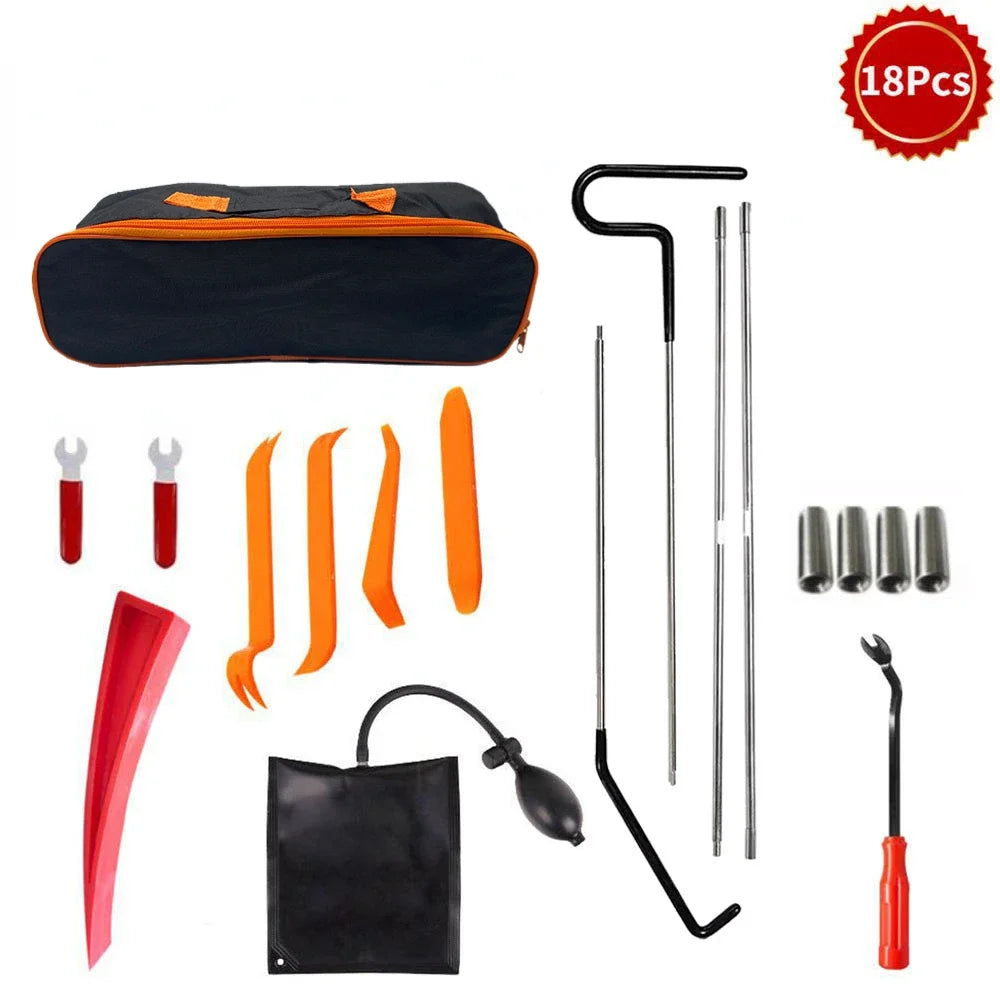 PWS Car Lockout Tool Kit – Door Unlocking Tools & Air Wedge Bag