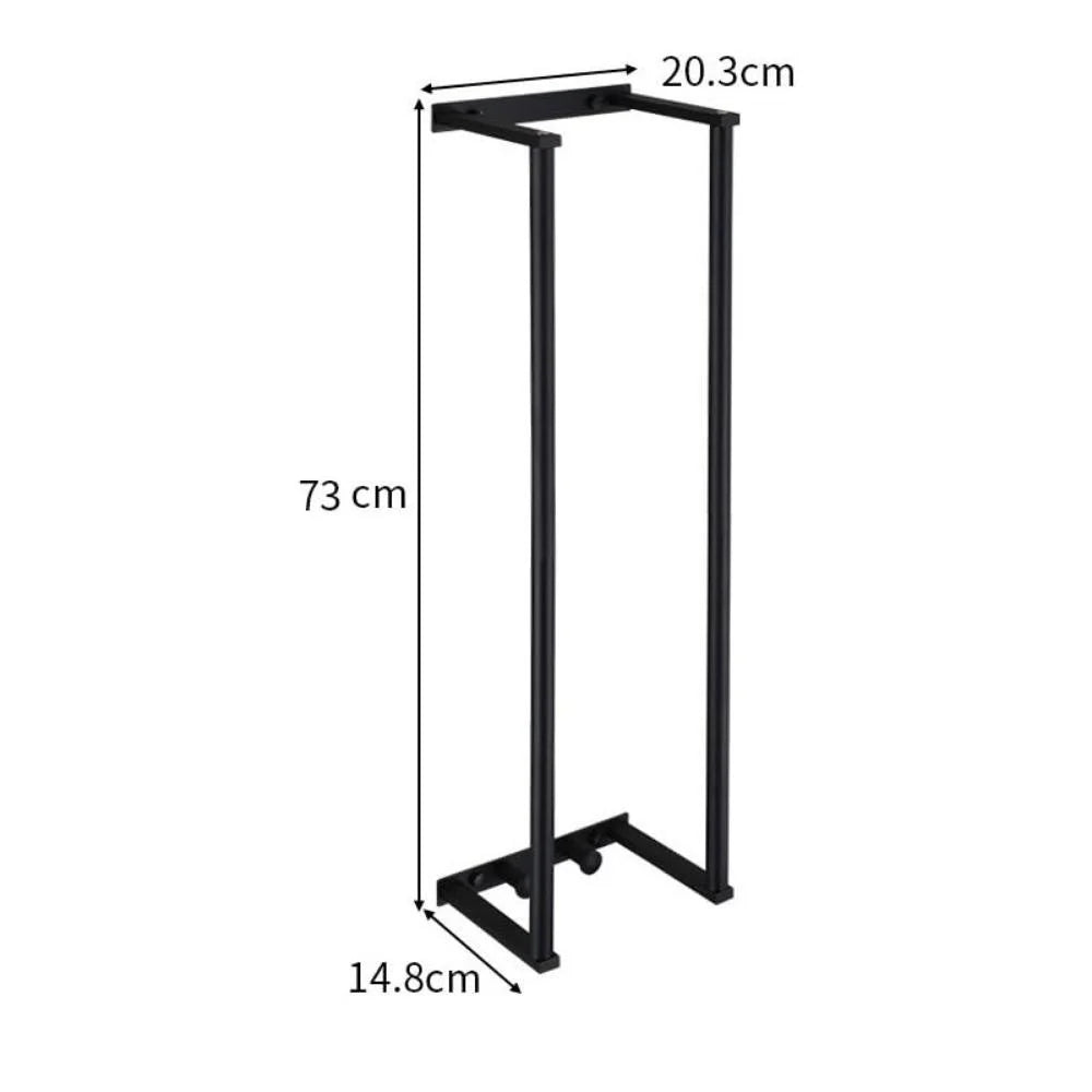 Wall-Mounted Stainless Steel Towel Rack – Bathroom Storage