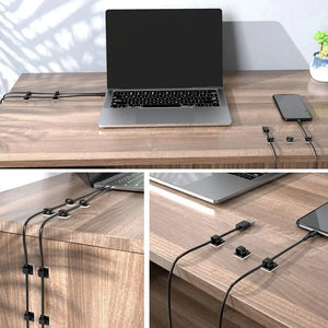 Self-Adhesive Cable Clips for Wire Management – Cable Clamp Accessories