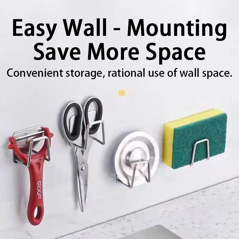 Stainless Steel Kitchen Sink Sponge Holder – Sink Organizer