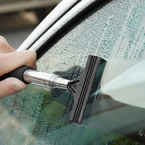 Car Rearview Mirror & Window Cleaning Tool – Telescopic Wiper