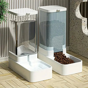 Automatic Dog Feeder & Water Dispenser – Gravity Design