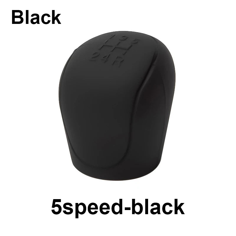 Silicone Gear Shift Knob Cover – Non-Slip 5/6-Speed Car Accessory