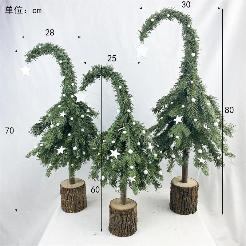 Christmas Gnome & Santa Tree Decor