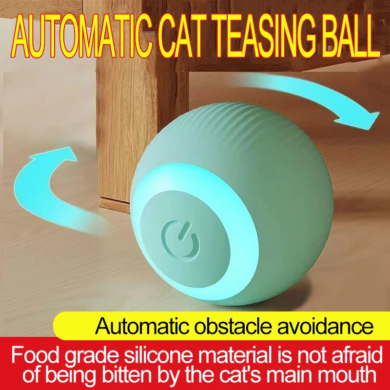 Automatic Interactive Cat Ball Toy for Indoor Cats