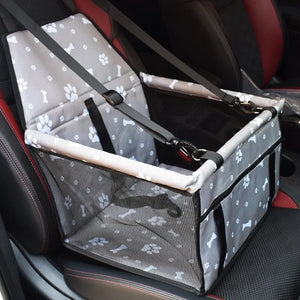 Waterproof Pet Travel Bag & Car Seat Mat – Foldable Mesh Organizer