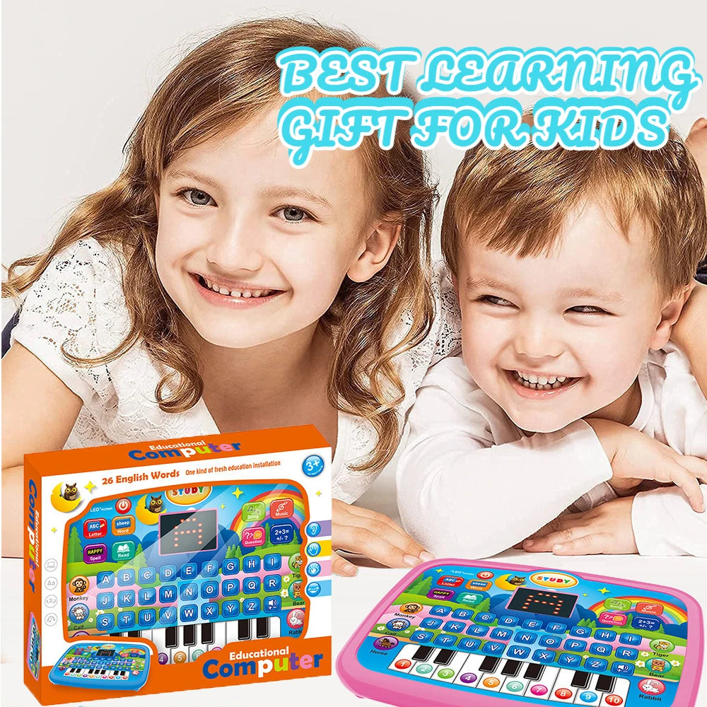 Kids Educational Tablet Toy | Learning Keyboard for Ages 3+