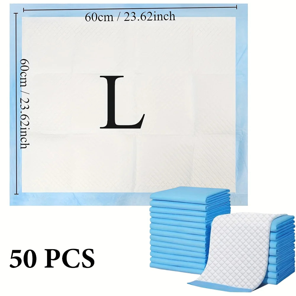 Pet Pee Pads - for Cats to Absorb Urine Cat Diapers. Cat - Small Dog. Puppy. Urinary Pads. Diapers. Suitable for a Variety of Domestic Pets Such as Cats, Dogs, Hamsters, Rabbits, Guinea Pigs, Etc. Suitable for Use in Cages, I