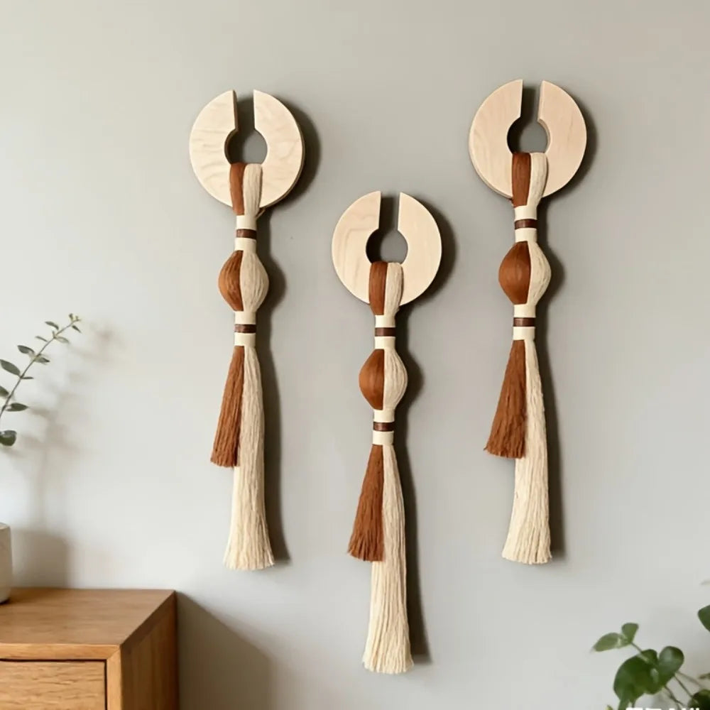 Scandinavian Boho Wall Decor – Large Fiber Art Hanging