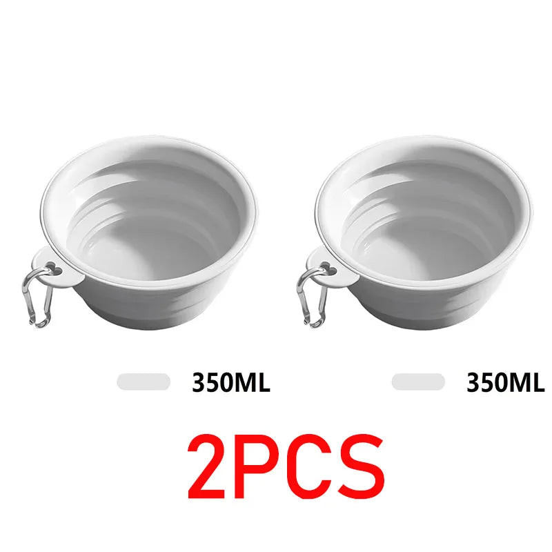 SEO Title: 350ml Collapsible Pet Bowl – Portable Dog & Cat Water Bowl