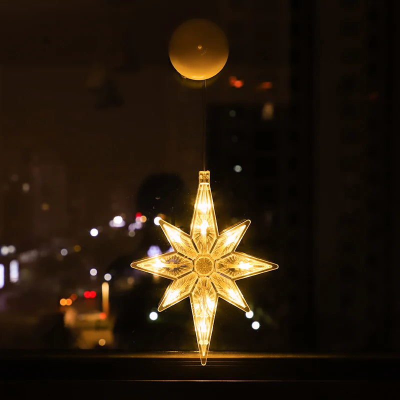 Christmas LED Hanging Lights & Window Decorations