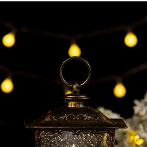 hristmas Crystal Ball Music Box with LED Lights – Holiday Decor