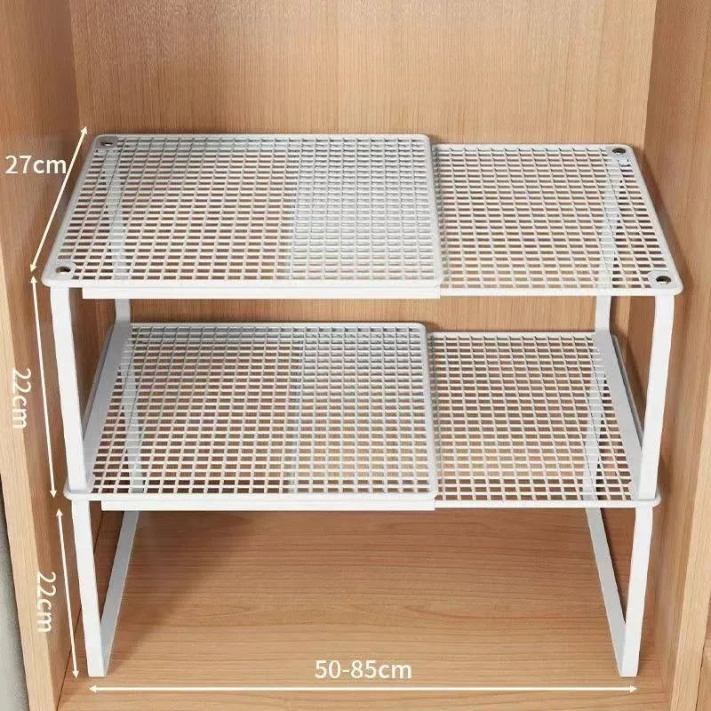 Expandable Closet Shelf – Adjustable Wardrobe Storage Rack