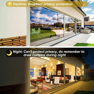 One-Way Window Privacy Film – UV Protection Mirror Tint