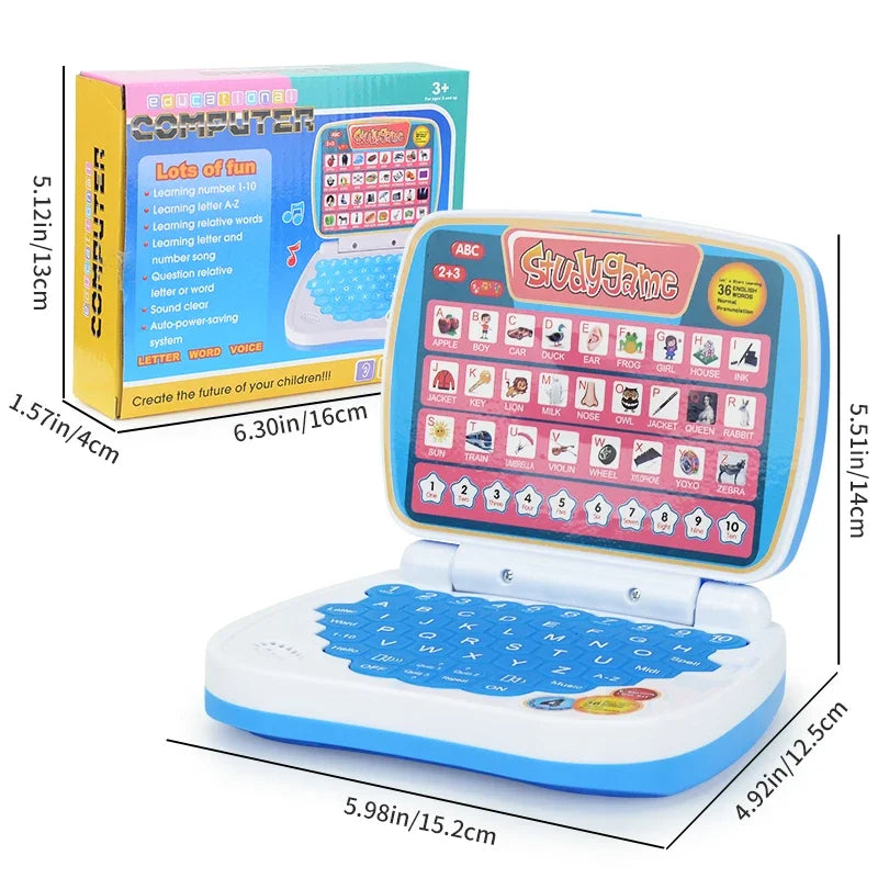 Kids Educational Laptop Toy | ABC, Numbers, Spelling & Math Learning