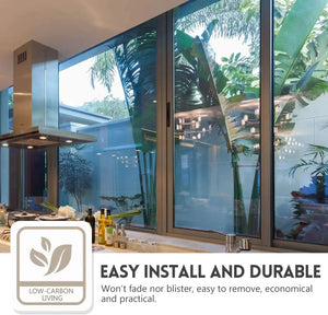 One-Way Window Privacy Film – UV Protection Mirror Tint