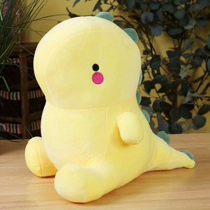 Colorful Dinosaur Plush Toy – Cute Soft Squishy Dino Doll