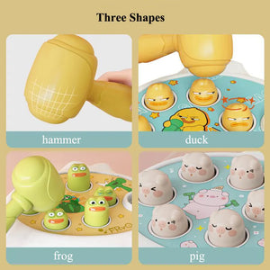 Montessori Hammering Toy – Animal Puzzle Game for Toddlers 12–24 Months