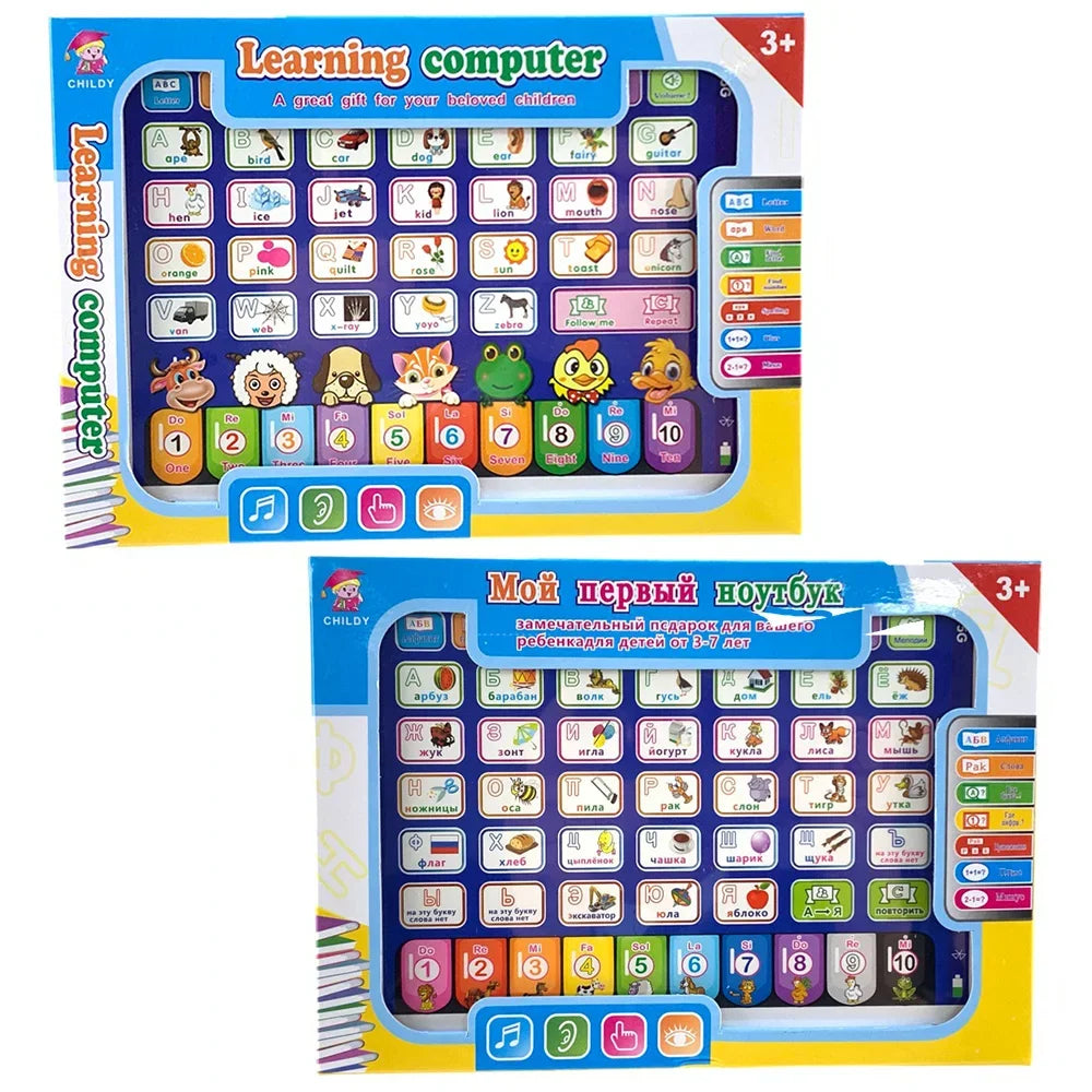 Kids Educational Learning Tablet, Interactive Language Toy