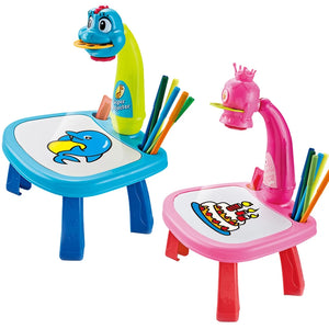 Kids LED Drawing Projector Toy, Educational Painting Board for Girls and Boys