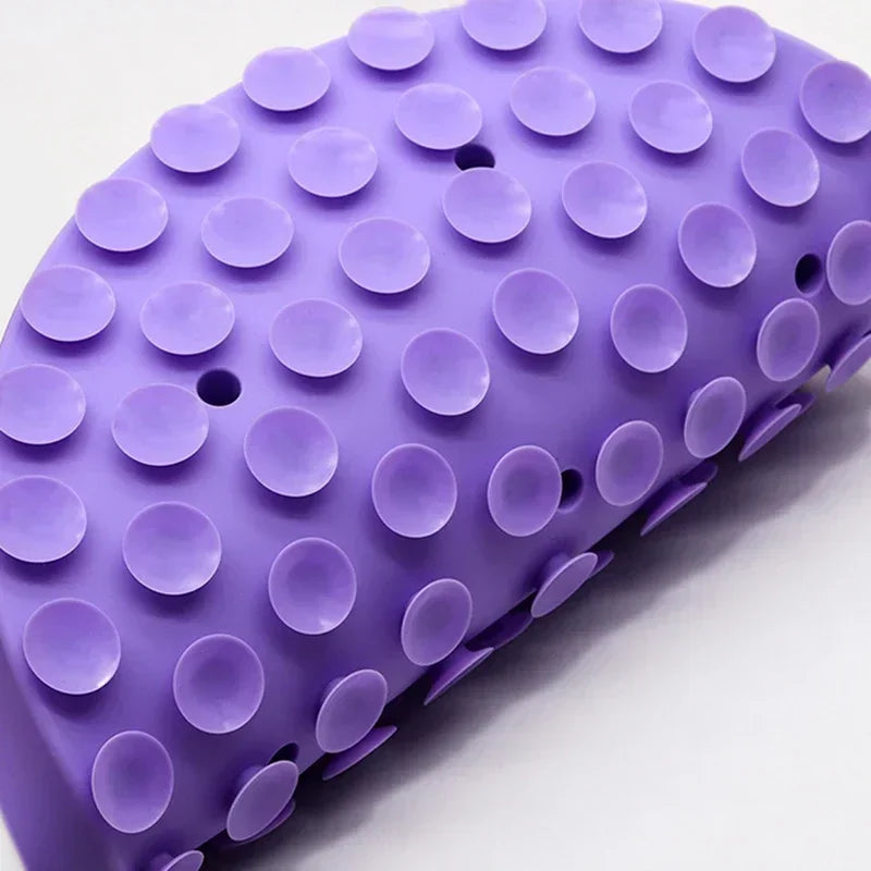 Suction Cup Silicone Pet Feeding Mat – Slow Feeder Bowl for Dogs & Cats