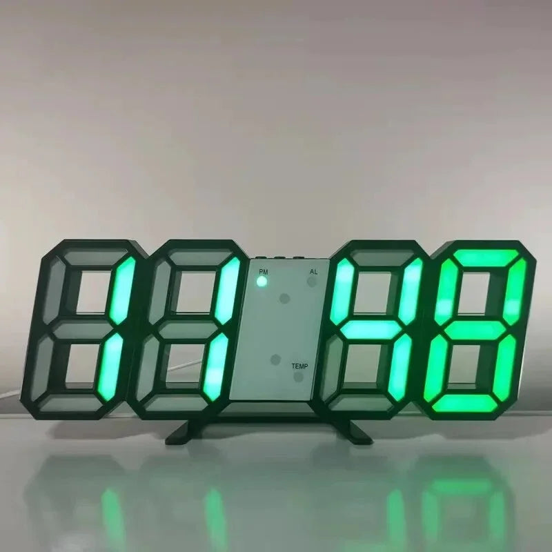 Modern LED Digital Clock – Stylish Bedroom & Living Room Decor
