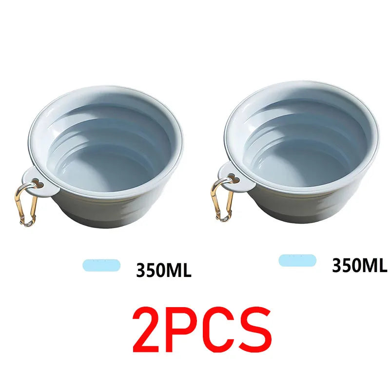 SEO Title: 350ml Collapsible Pet Bowl – Portable Dog & Cat Water Bowl