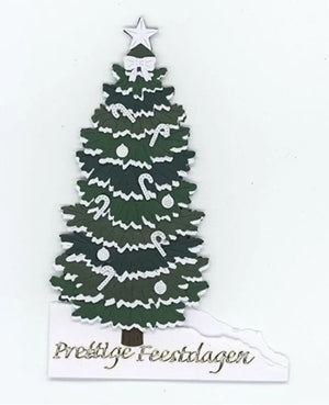 Christmas Tree Cutting Dies – DIY Scrapbook & Card Decor
