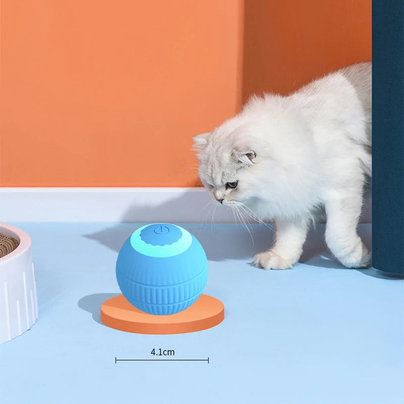 Automatic Interactive Cat Ball Toy for Indoor Cats