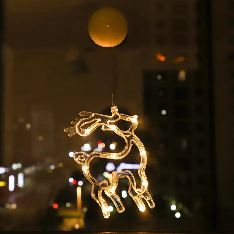 Christmas LED Hanging Lights & Window Decorations