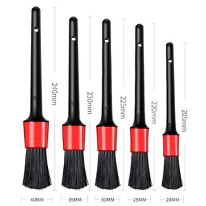 Car Detailing Brush Set – Dashboard, Vent & Wheel Cleaner